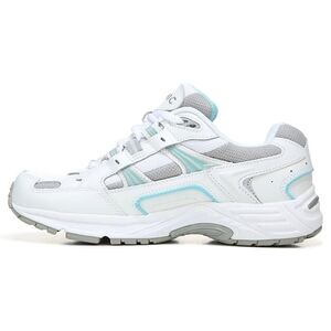 Vionic Women's Classic Walker Sneakers White Blue Leather Size 6 EUC